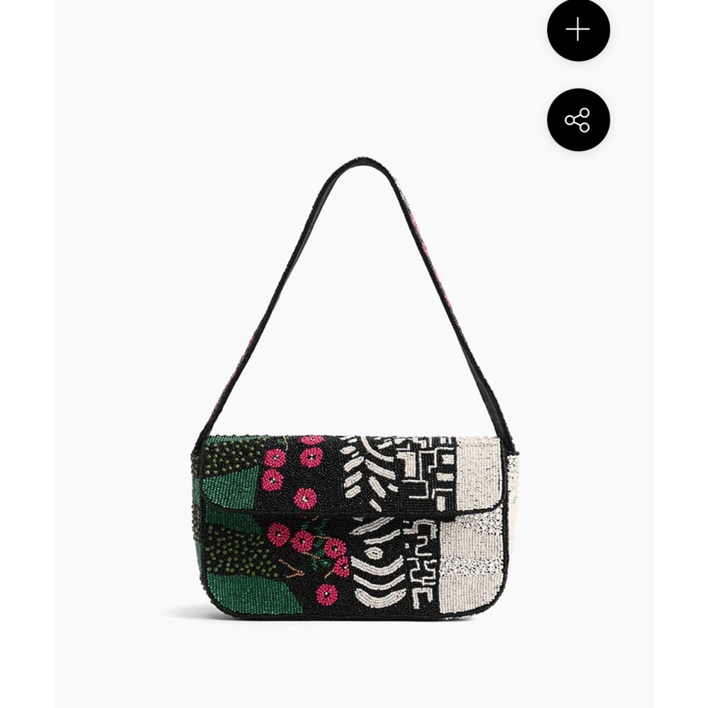 ENCHANTED BEADED SHOULDER BAG